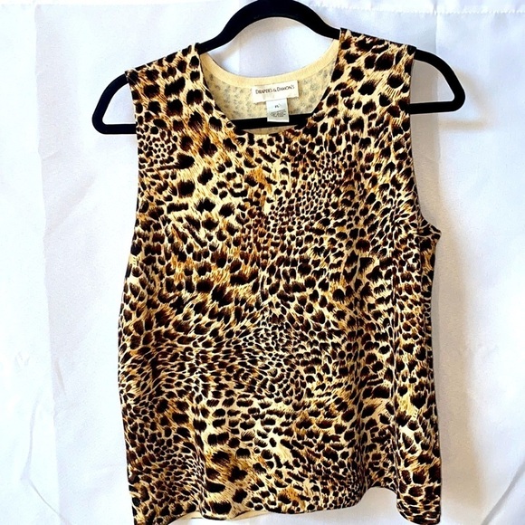 Draper's & Damon's 2 pc Petite Tank Cardigan Sweater Set - Picture 6 of 9